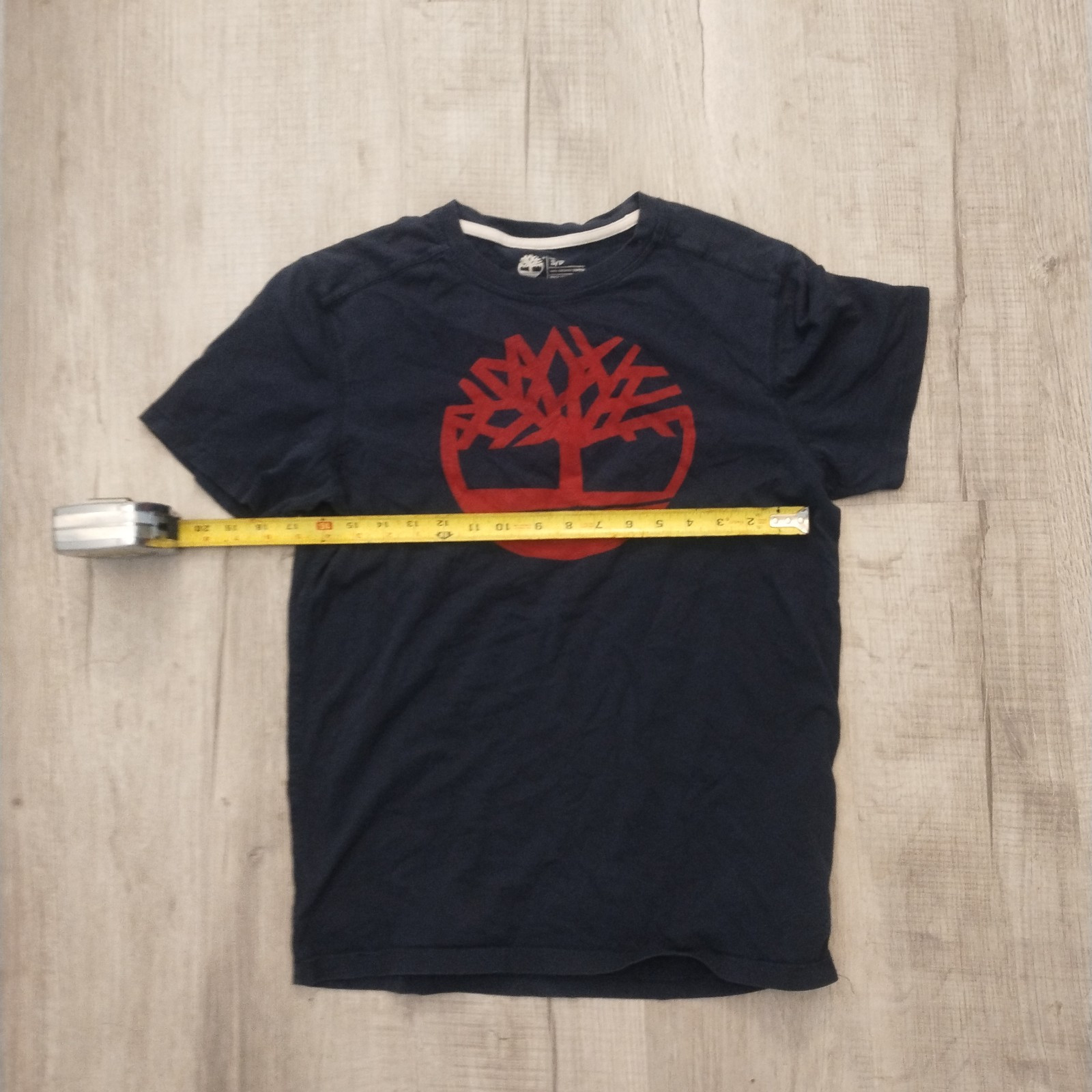 Men's Timberland Tee Shirt S Red Blue gallery
