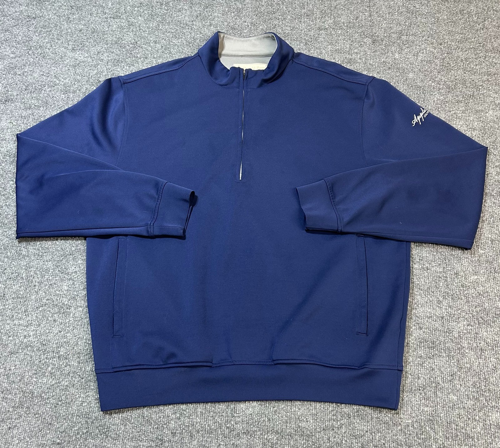 Donald Ross Men’s Large 1/4 Zip Golf Pullover Performance Applecross CC gallery
