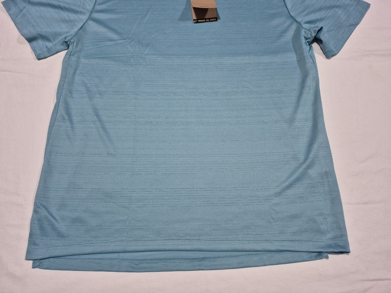 Nike Men’s Dri Fit Miler Running Shirt AJ7565-464 Emerald Ocean Blue Reflective gallery