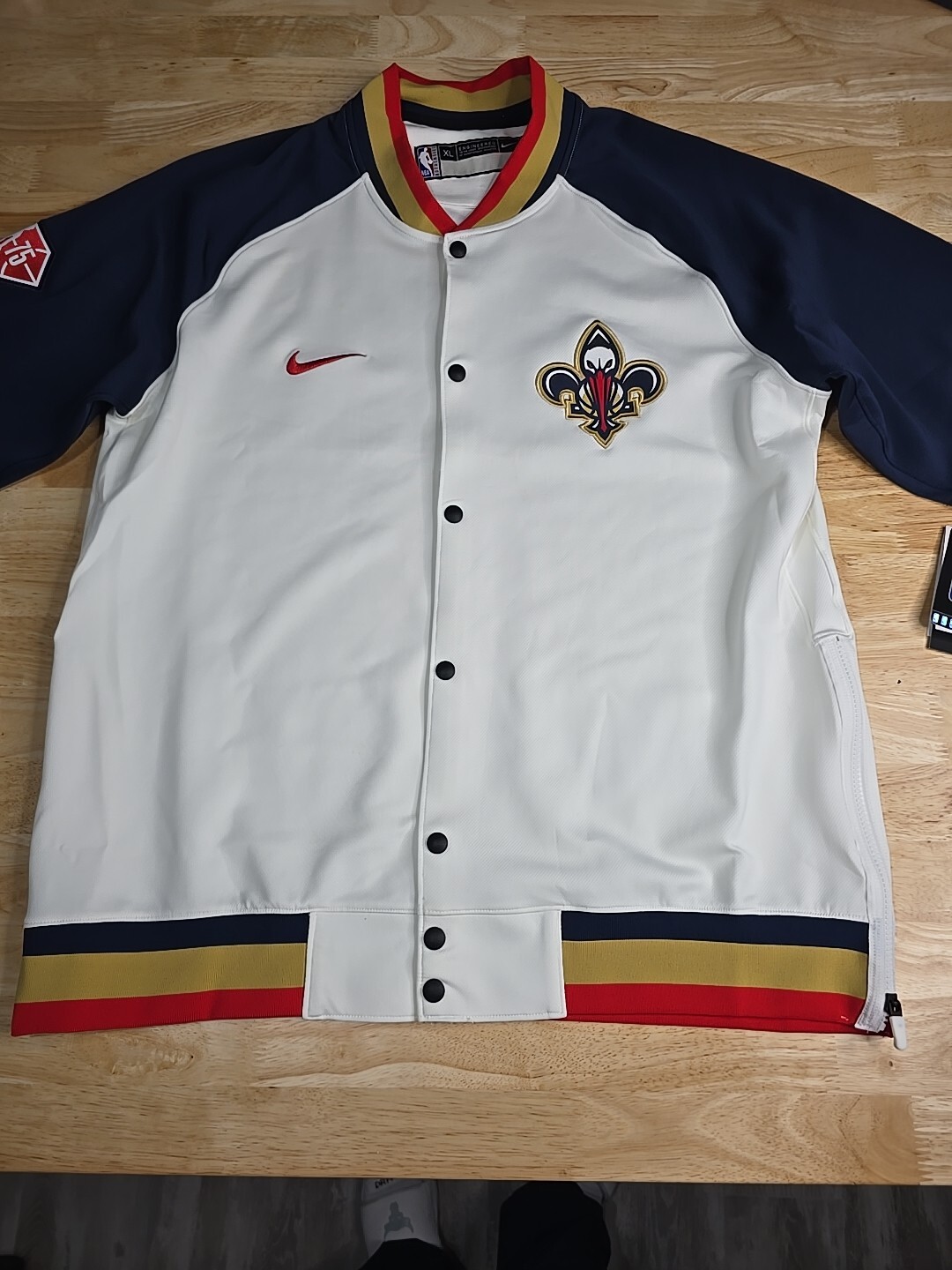 Nike Authentics New Orleans Pelicans Top NBA 75th XL TALL DA8051-100 gallery