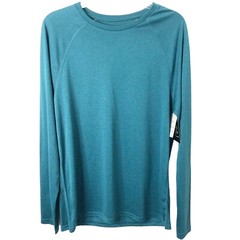 C9 by Champion NWT Men’s Jade Green Long Sleeve Duo Dry Athletic Shirt Medium