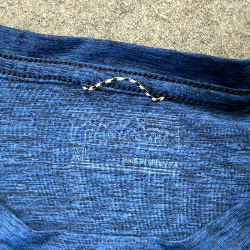 Patagonia Capilene Cool Daily T-Shirt Men XL Blue Performance Crew Neck 45215 gallery