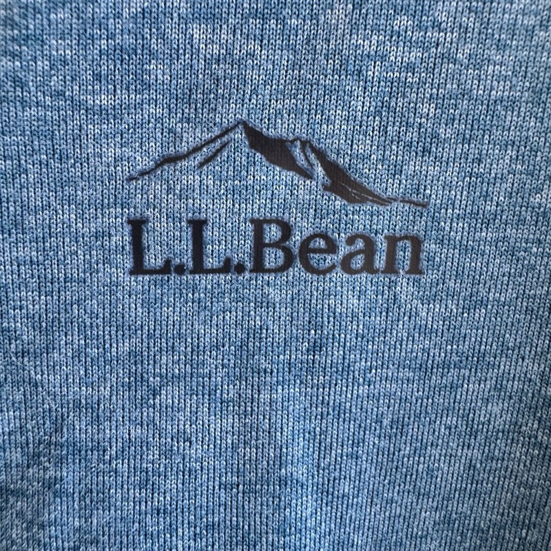 NWT L.L. Bean Quick Dry Trail Tee 1/4 Zip Men’s L Marine Blue Long Sleeve Pocket gallery