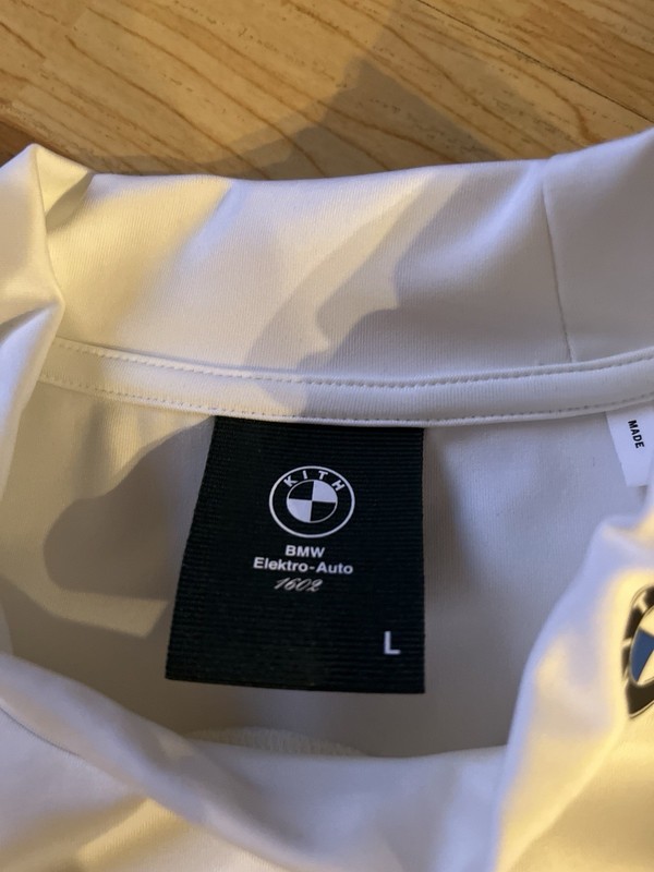 Size L - KITH BMW ELECTRO AUTO LONG SLEEVE MOCK NECK RARE 📦FAST SHIPPING📦 gallery