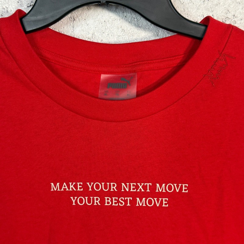 Puma Men's 1-800-Buckets Graphic T-Shirt - for All Time Red XL $45 gallery