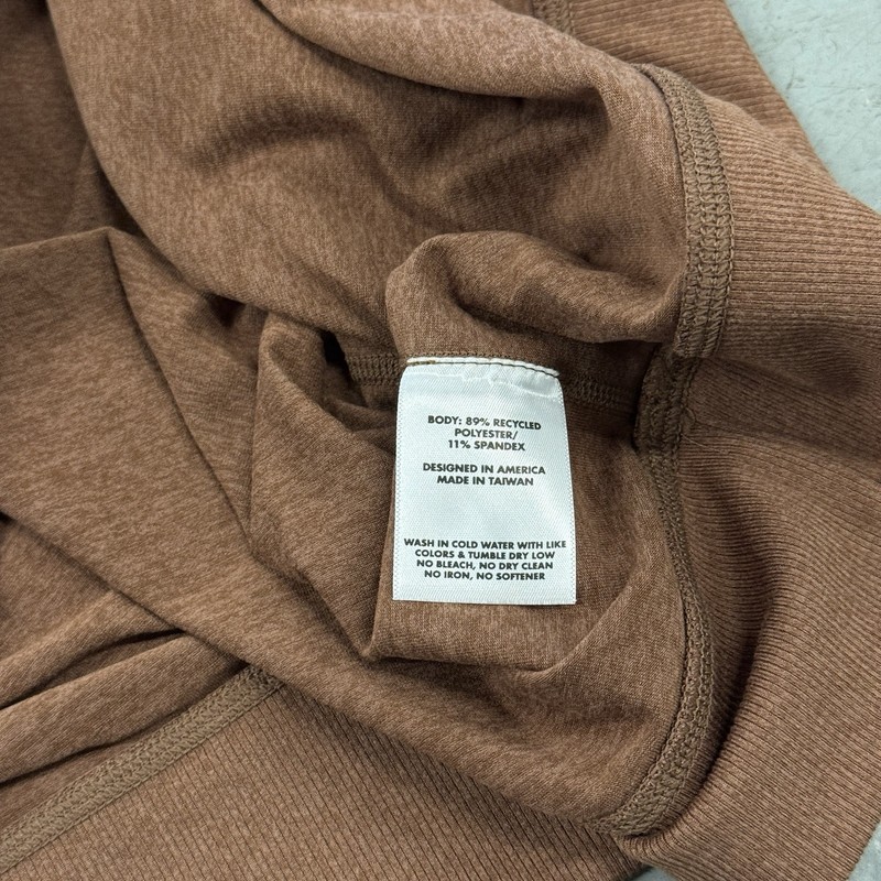 Rhoback Pace Performance Crewneck Men’s XL Brown gallery