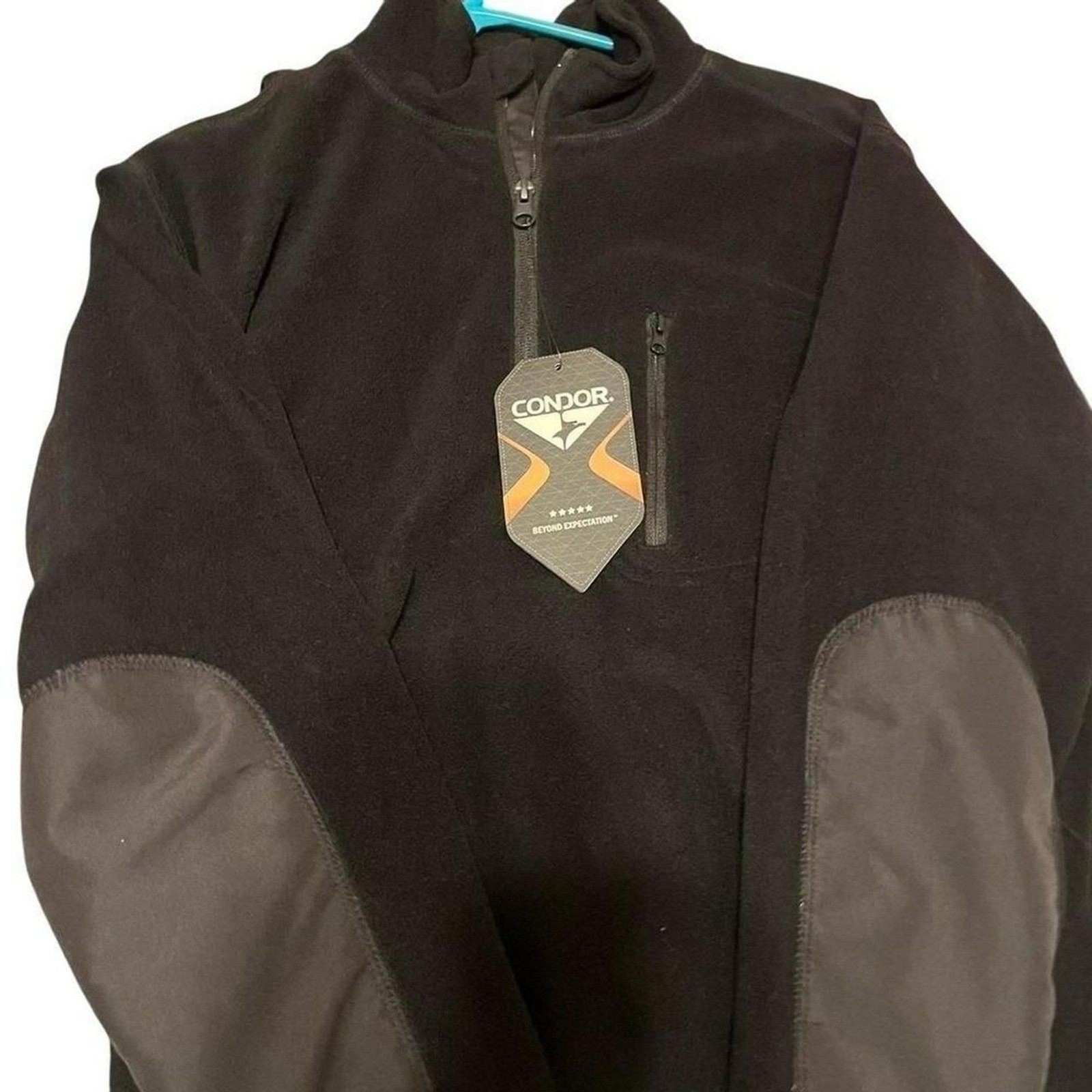Condor 607 Tactical Quarter‑Zip Fleece Pullover Men's Large Pocketed Jacket gallery