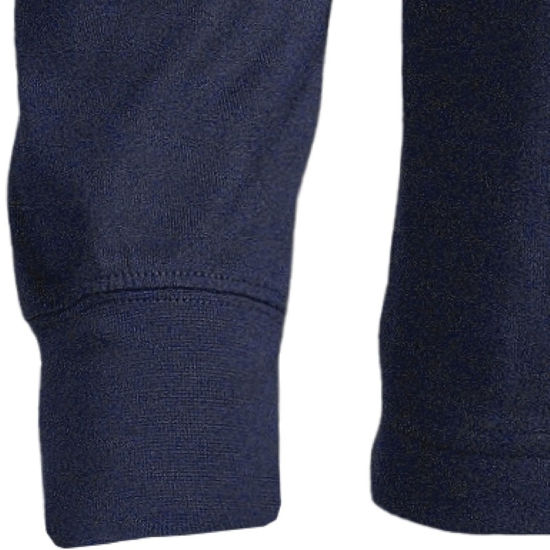 Mens Long Sleeve Super-T Mockneck Radiant Navy Tall Large gallery