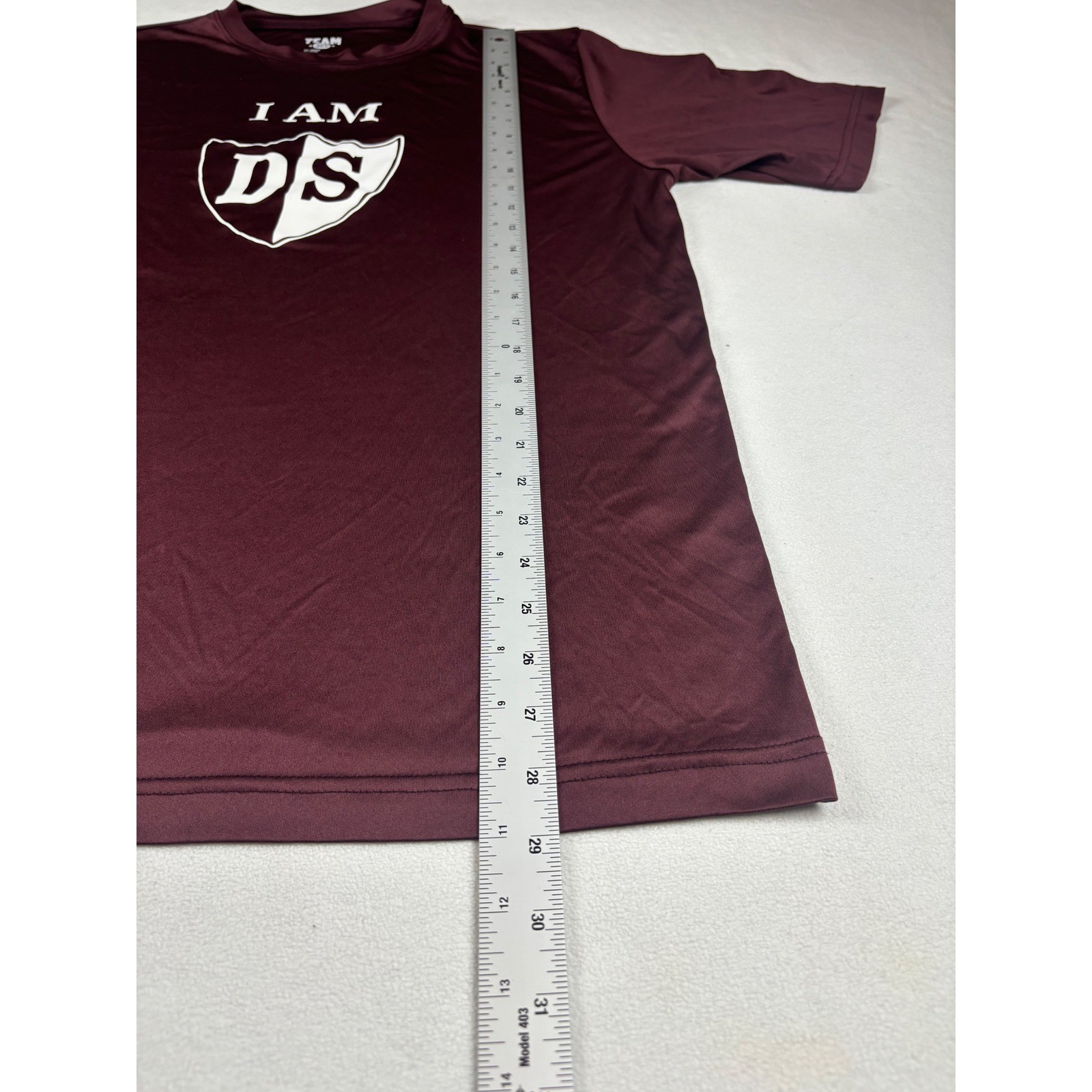 Team 365 Mens Maroon I AM DS Graphic Performance T-Shirt Size Large TT11 gallery