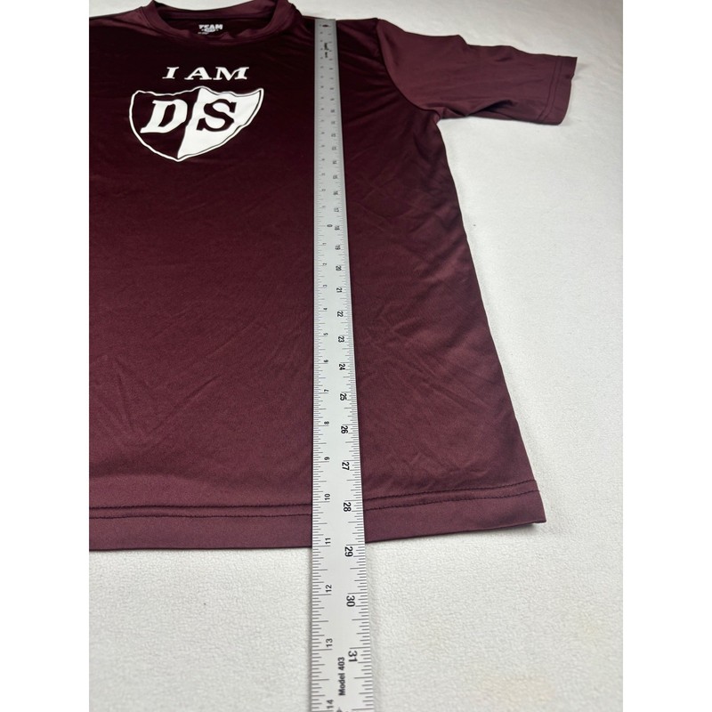 Team 365 Mens Maroon I AM DS Graphic Performance T-Shirt Size Large TT11 gallery