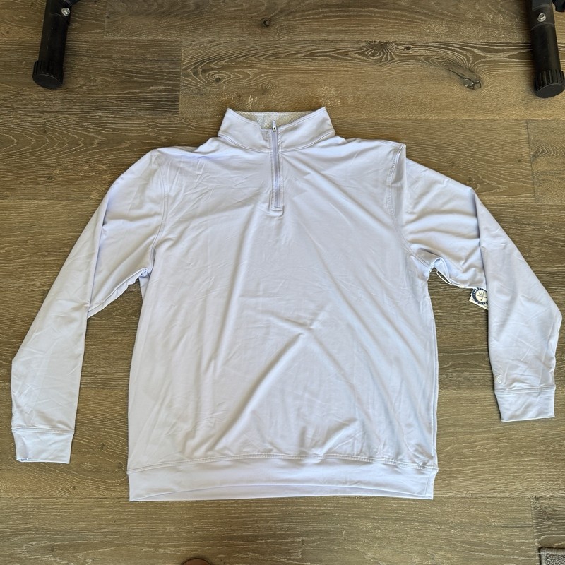 Kenneth Cole Golf 1/4 Zip Pullover Mens 2XL Lavender Stretch Wicking Performance gallery