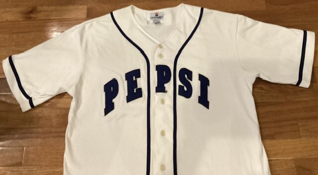 PEPSI Generation Next Promo Baseball Jersey Shirt Men's Sz L/XL Short Sleeve 90s gallery