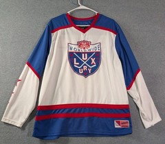 Rue21 Luxury Worldwide Hockey Jersey Small Modern Era 90s Y2K Retro Style