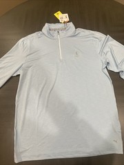 NWT Puma Quarter-Zip Golf Pullover UV 50+ Protection Mens Medium