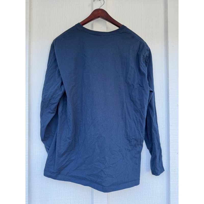 Yeti Screened Logo Blue Mens shirt sz XL and Hat gallery