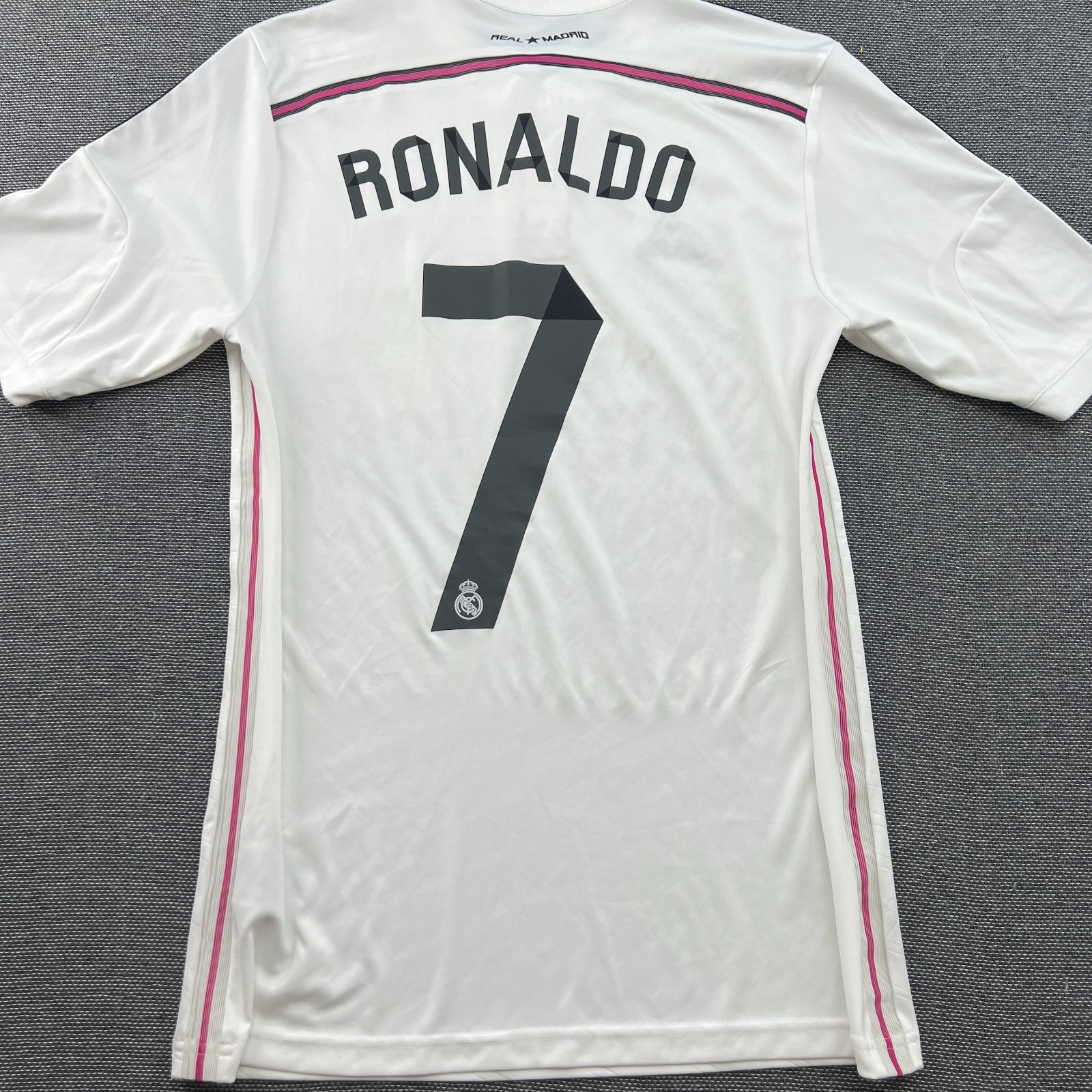 Real Madrid 2014 2015 Home Ronaldo Football Jersey Mens Small Nike Camiseta gallery