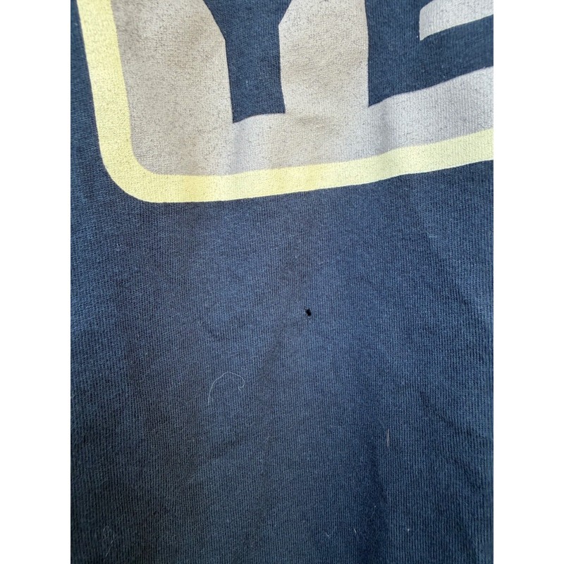 Yeti Screened Logo Blue Mens shirt sz XL and Hat gallery