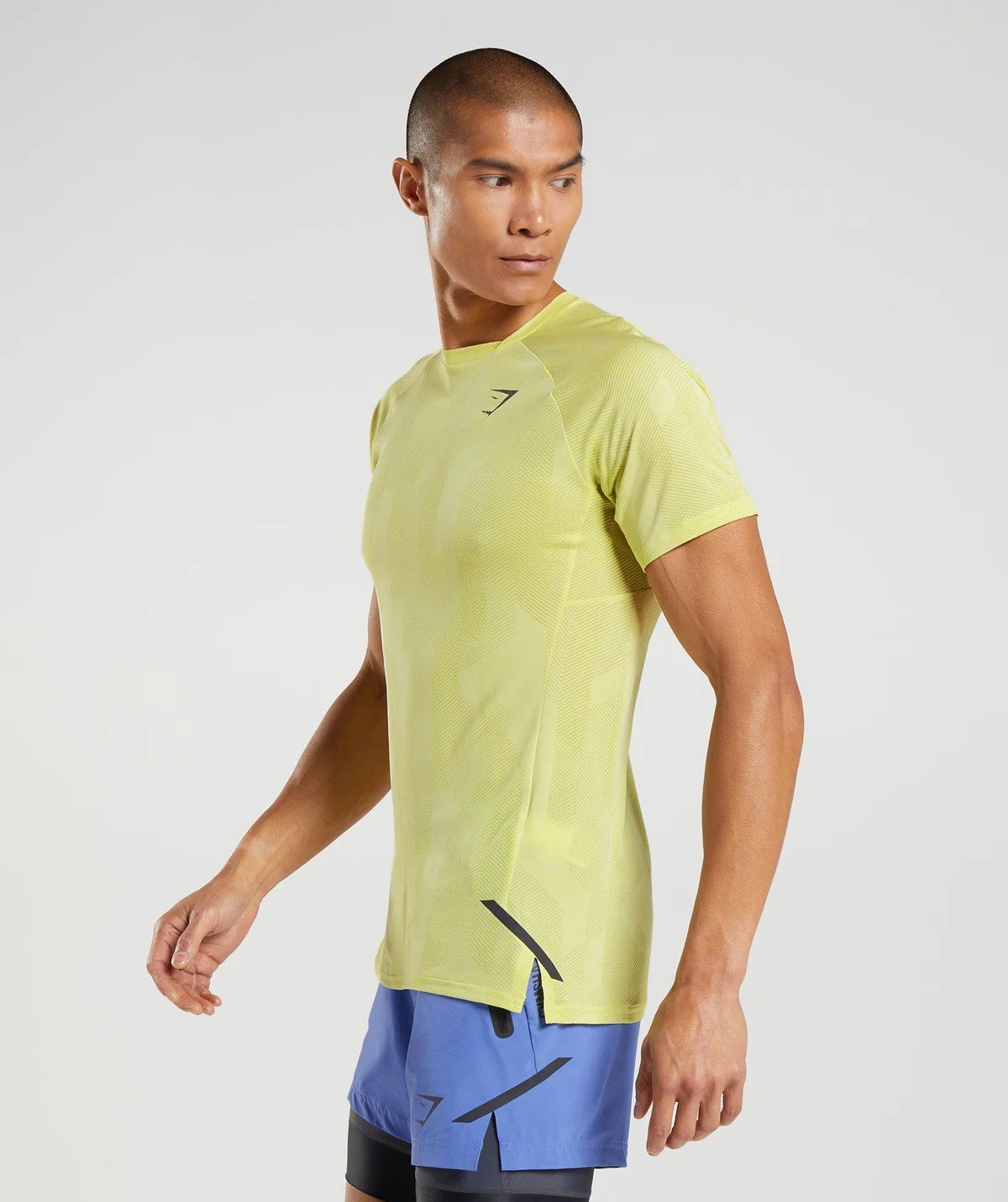 NWT! Gymshark Apex T-Shirt Slim Fit Firefly Green/White Men’s Medium A1A8U-EBK5 gallery
