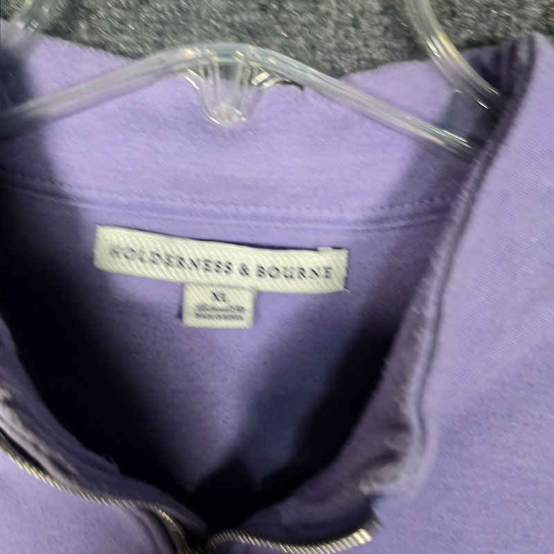Holderness & Bourne Quarter Zip Mens XL Tailored Fit Performance Stretch Golf gallery