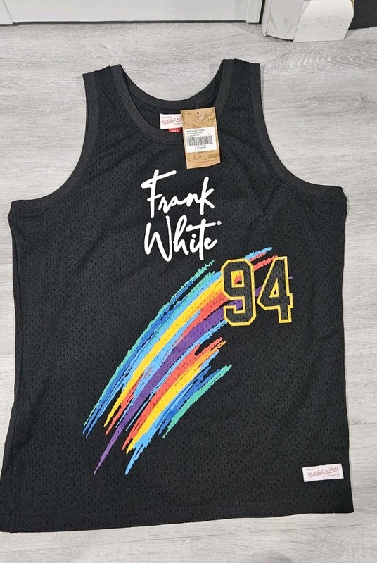 Mitchell & Ness Frank White Notorious B.I.G Collab “Be Noble" Jersey And Short gallery