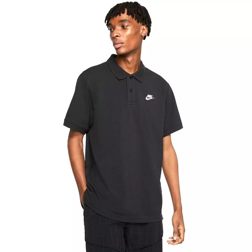 Nike Sportswear Matchup Golf Polo Shirt Knit Black Men's Size Large CJ4456-010