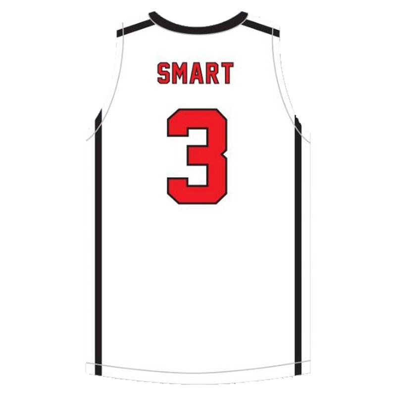 Throwback Marcus #3 High School Basketball Jersey Stitched Custom Names gallery