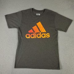 Adidas Shirt Mens Medium Athletic Tee The Go-To Graphic Polyester Performance