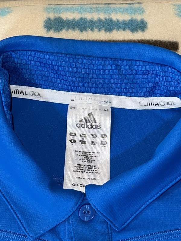 Adidas Climacool Quarter Button Up Soccer Shirt Size Medium Men's gallery