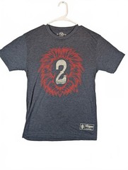 108 Stitches Player Issue Lion Graphic Triblend Baseball Crewneck Tee Mens S