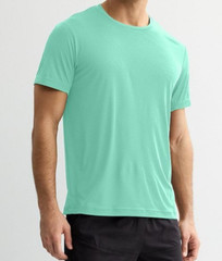 Tek Gear Men’s Behling Mint Grid Dry Tek Tee (MT01A001RS) Size L – NWT