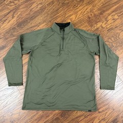 511 Tactical Shirt Men 2XL Gray Stratos 1/4 Zip Pullover Stretch Mid Layer 72235