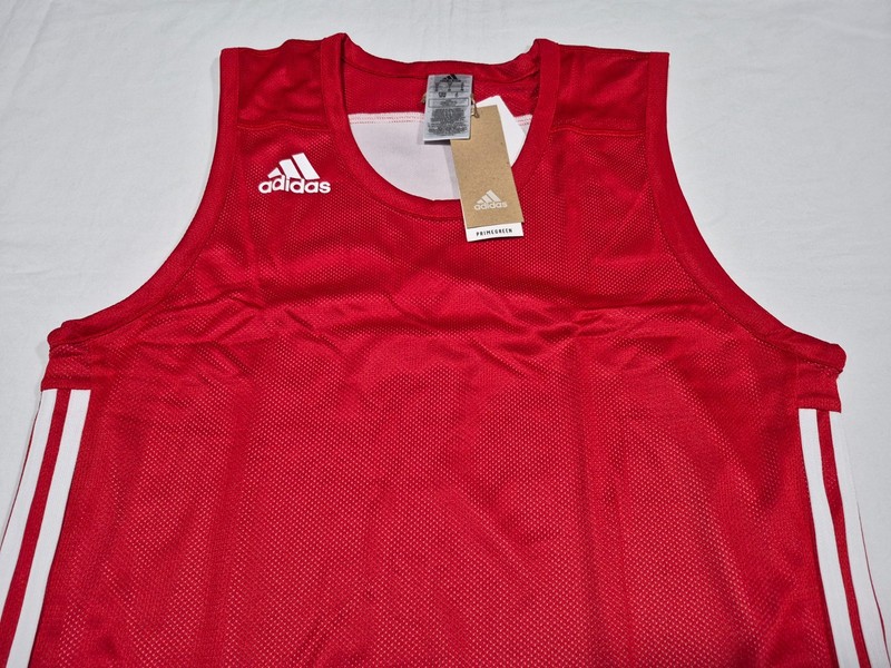 Adidas 3G Speed Reversible Training Jersey-Men's Basketball Red White DY6595 gallery