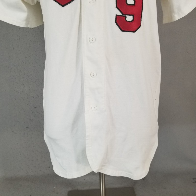 Southland vintage Little League baseball jersey adult small white Coppell Texas gallery