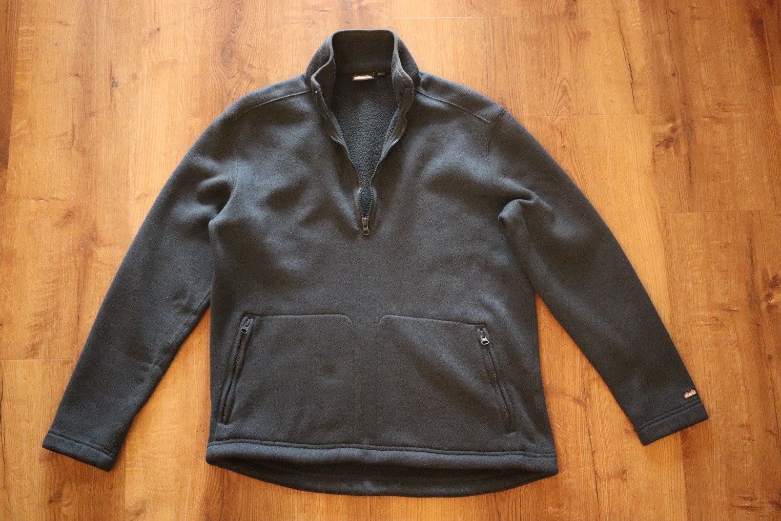 Kavu 3/4 Zip Up Pull Over Men’s M Dark Blue Pockets Long Sleeve Hiking Outdoor gallery