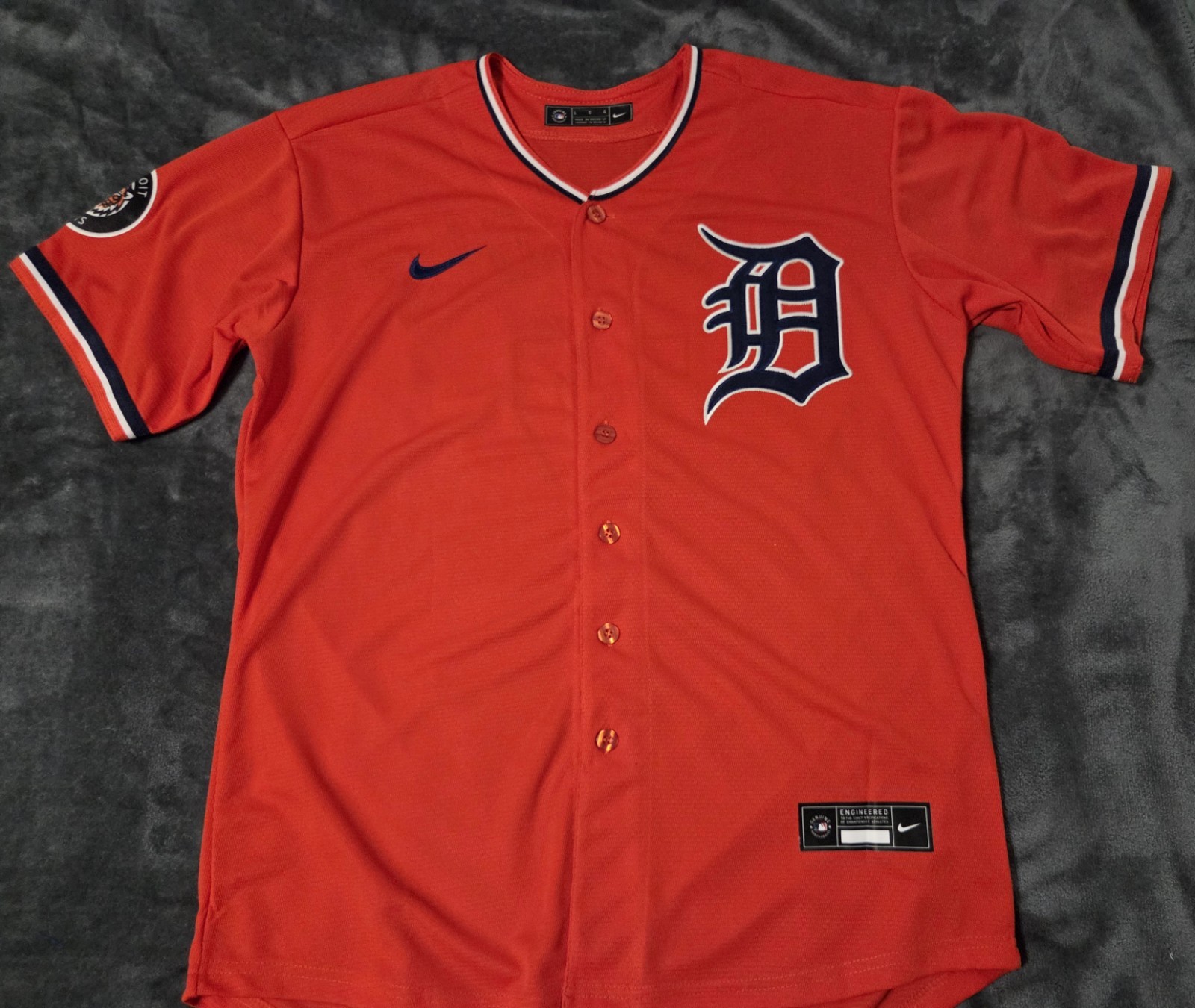 Fast Free Shipping! Medium Kevin McGonigle Detroit Tigers Stitched Jersey 7 gallery