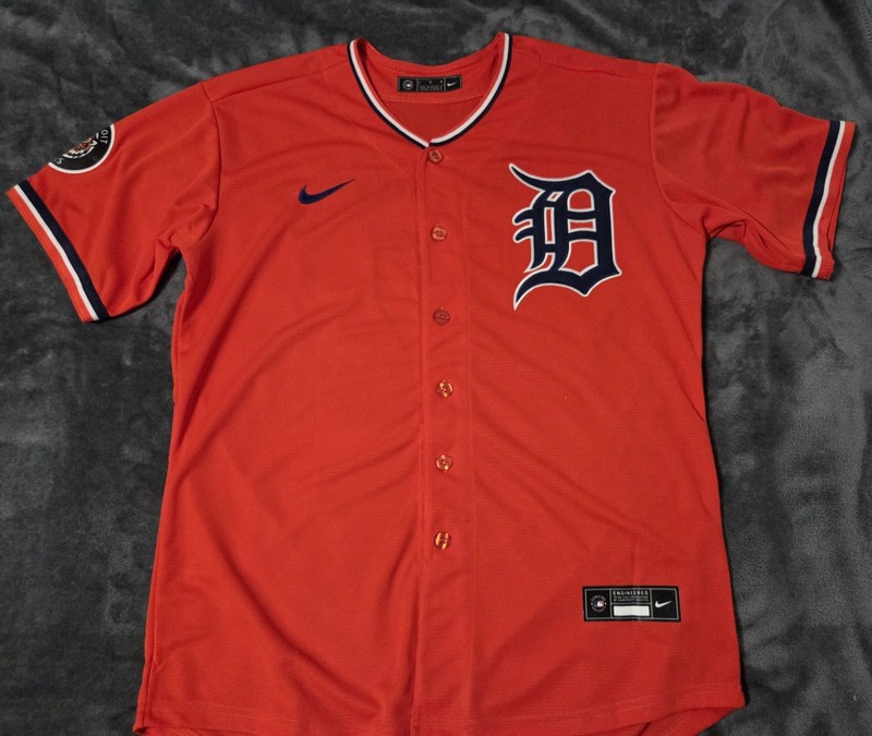 Fast Free Shipping! Medium Kevin McGonigle Detroit Tigers Stitched Jersey 7 gallery