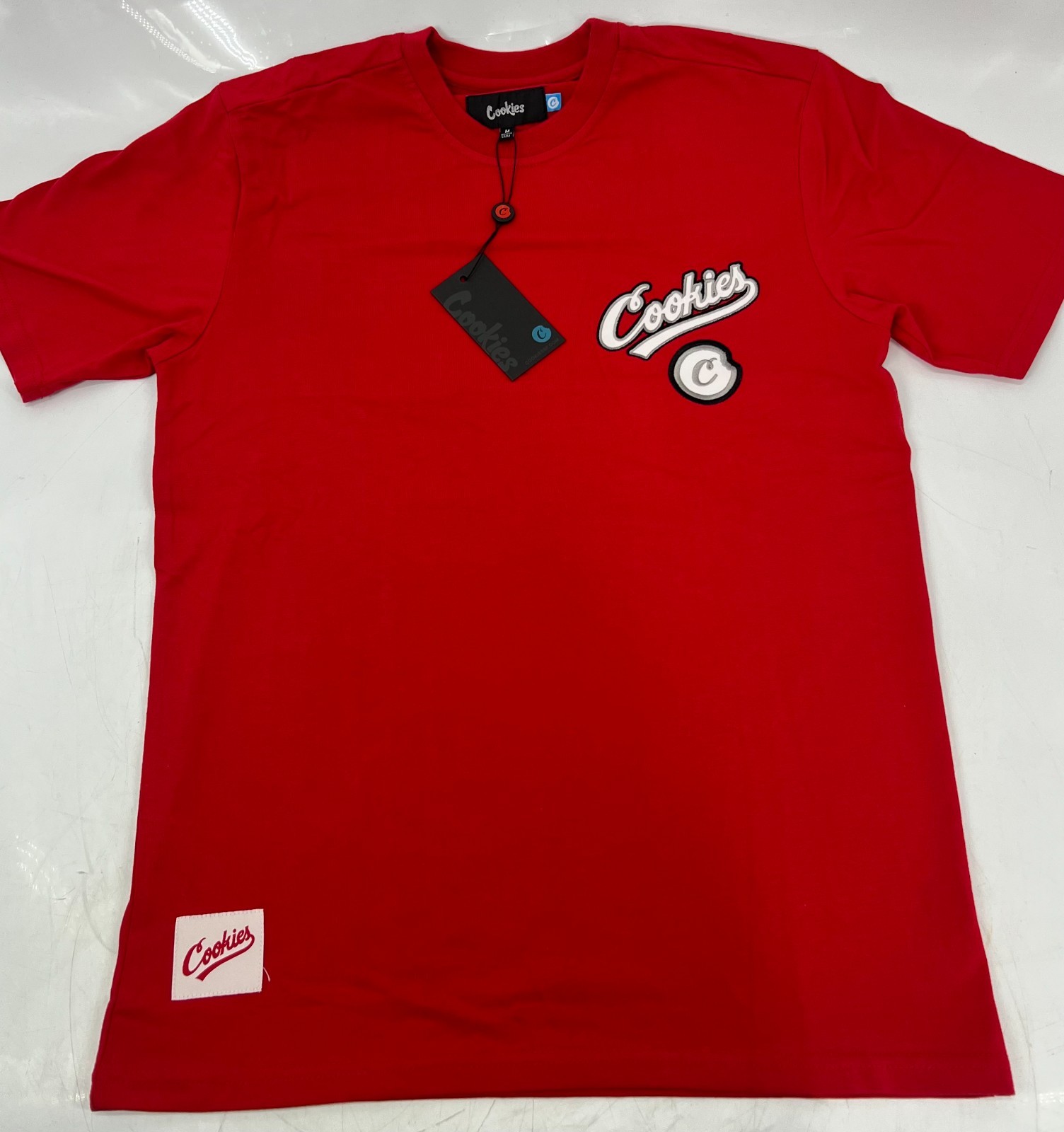 COOKIES PUTTIN IN WORK SS JERSEY KNIT (RED) MENS SZ M NWT gallery