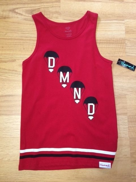 Diamond Supply Company Dropping In Tank Top Small skate,wake,surf,snow,t-shirt gallery