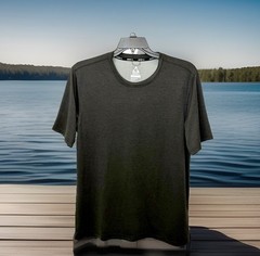 Gerry Men’s Size Large Performance Short Sleeve T-Shirt Charcoal Heather Gray