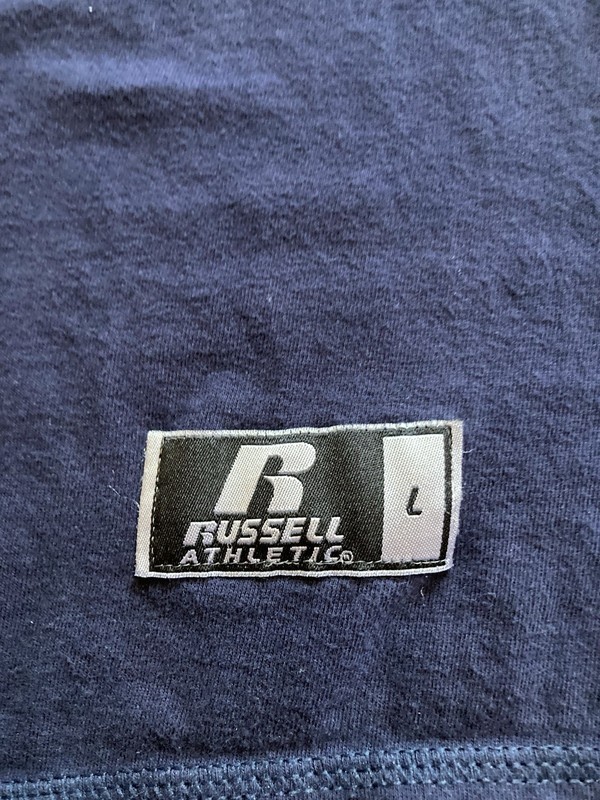 Men’s Russell Athletic Performance Pocket T Shirt Navy Size Large gallery