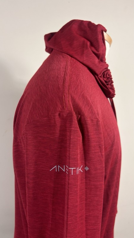 Anetik Low Pro Hoody Rashguard-Heather Pyro REAL WATERSPORTS UV Tint Men’s M gallery