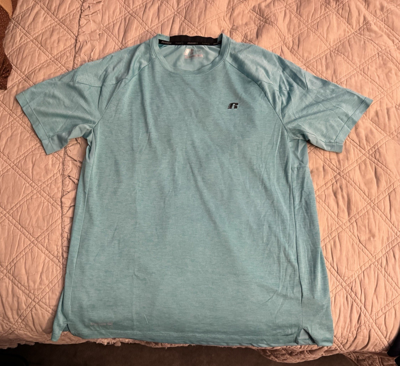 Russell Dri-power 360 Men’s Short Sleeve Shirt, Medium gallery