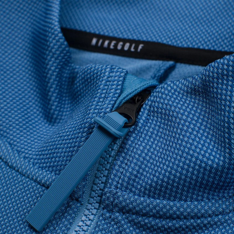Nike Golf Mens Dri-Fit ADV 1/4 Zip Pullover LS Shirt Blue DH0982-407 Sz XL $110 gallery