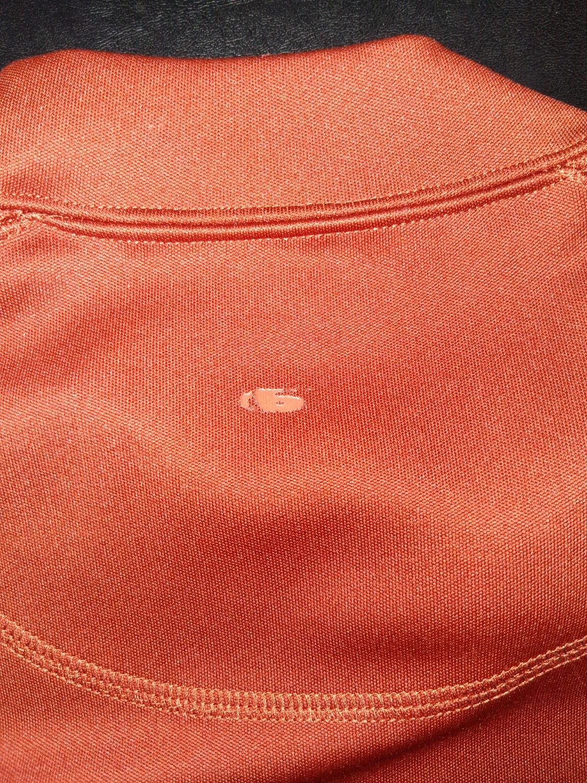 Golf Shirt Men's Bolle Tech Orange XL Long Sleeve Pullover 100% Polyester gallery