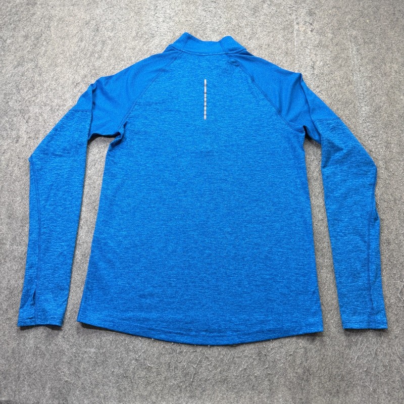 Nike Element 1/2 Zip Running Pullover Men S Blue Long Sleeve gallery