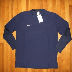 Nike Dri-Fit Lightweight Player Pullover Baseball Mens S Navy Blue FD4291-419