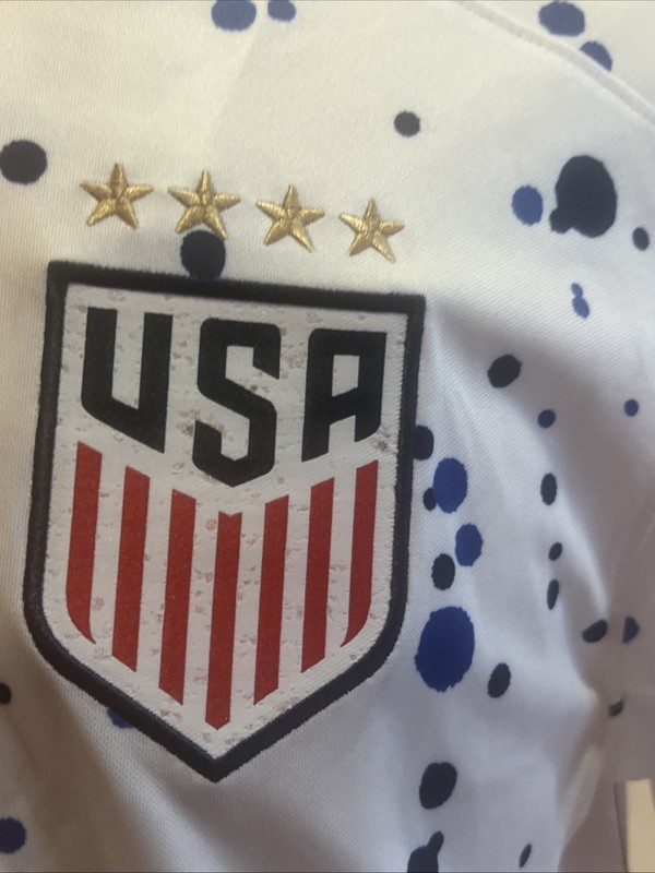 Nike Swanson #9 USWNT FIFA World Cup Champions DR3972-101 Jersey Mens (L) gallery