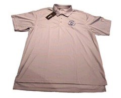 Adidas Golf Climalite Basic Polo Mens Gray 2XL NWT Air And Space AFA 75th Logo