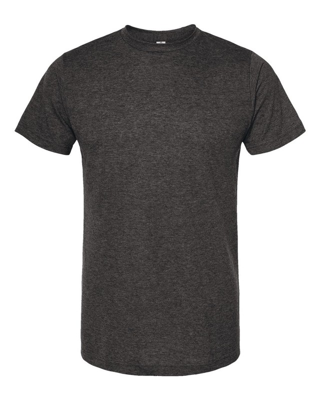 Tultex Unisex S-3XL Poly-Rich Plain T-Shirt, Men's, Women's Basic Crewneck Tee gallery