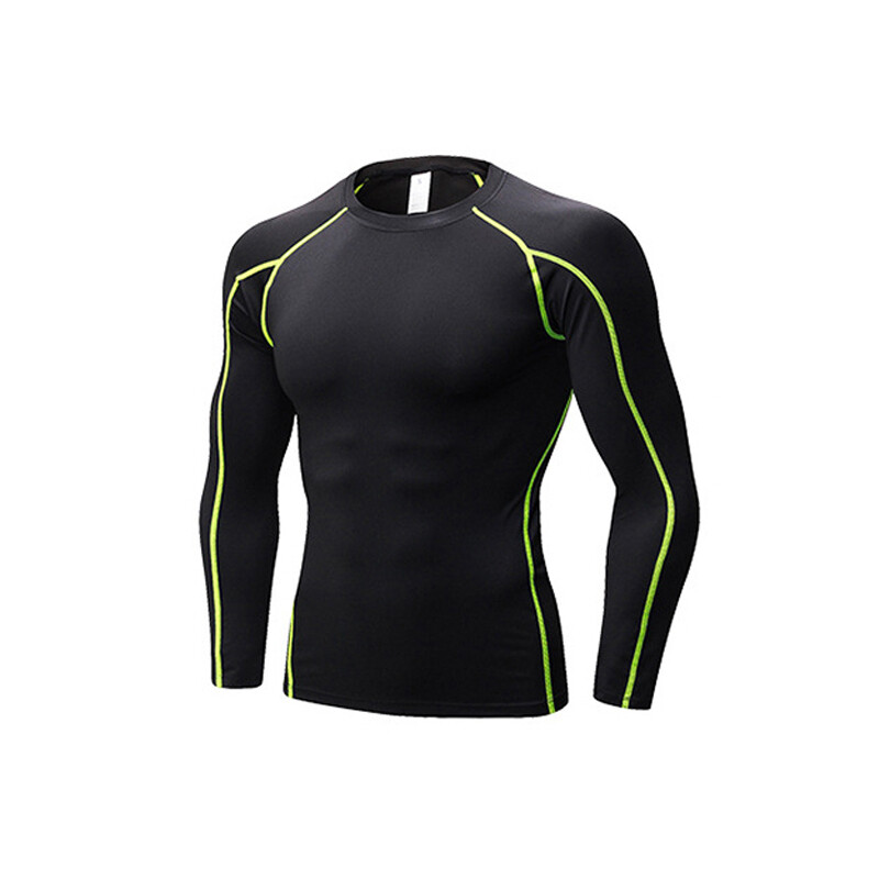 Compression Shirts for Men Long Sleeve Athletic Base Layer T Shirt for Workout gallery